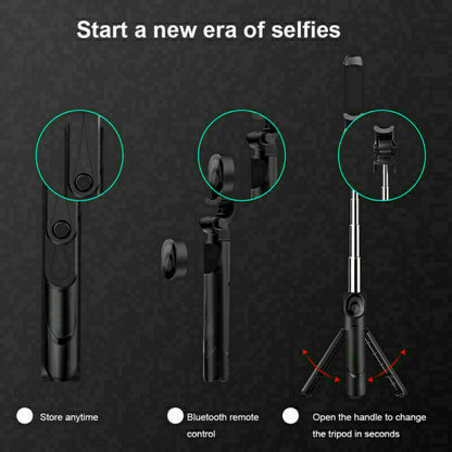 Telescopic Selfie Stick 2.0 Bluetooth Tripod Monopod Phone Holder