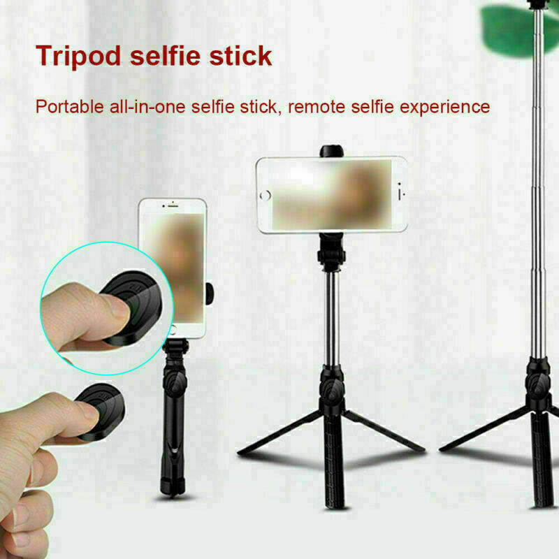 Telescopic Selfie Stick 2.0 Bluetooth Tripod Monopod Phone Holder