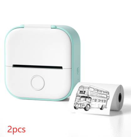 Portable Mini Thermal Label Printer 2.0