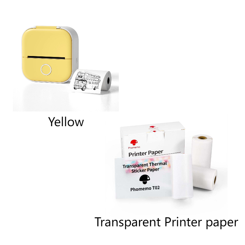 Portable Mini Thermal Label Printer 2.0