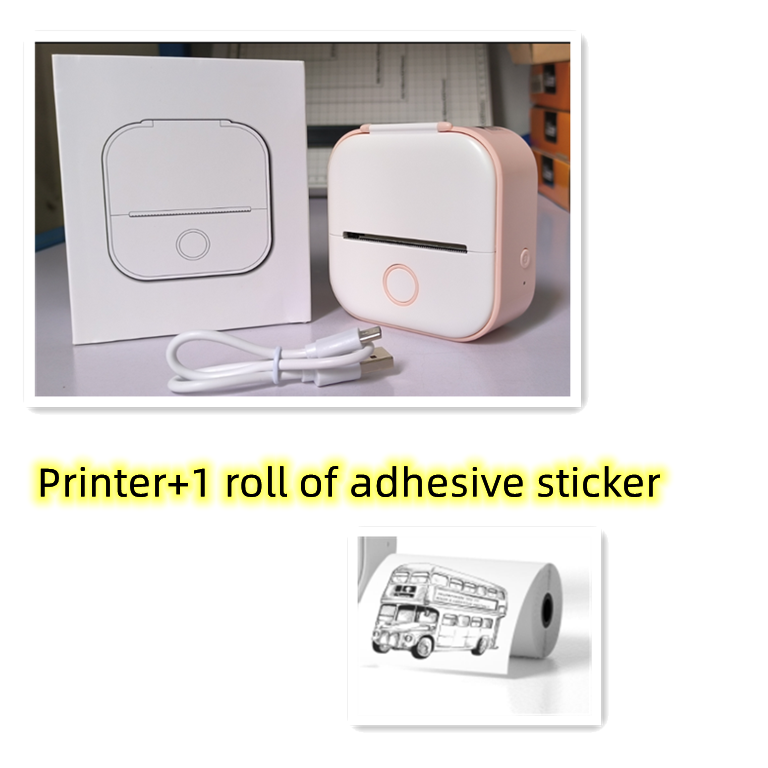 Portable Mini Thermal Label Printer 2.0