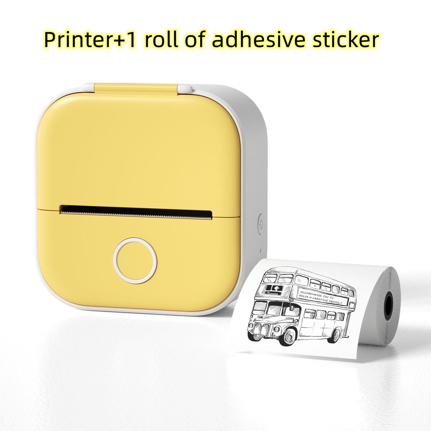 Portable Mini Thermal Label Printer 2.0